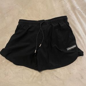 Legends luka shorts men size medium black 5” inseam.